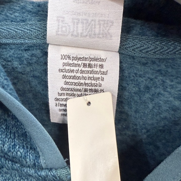 PINK Victoria's Secret Teal Zip-Up Sweater - Picture 8 of 8